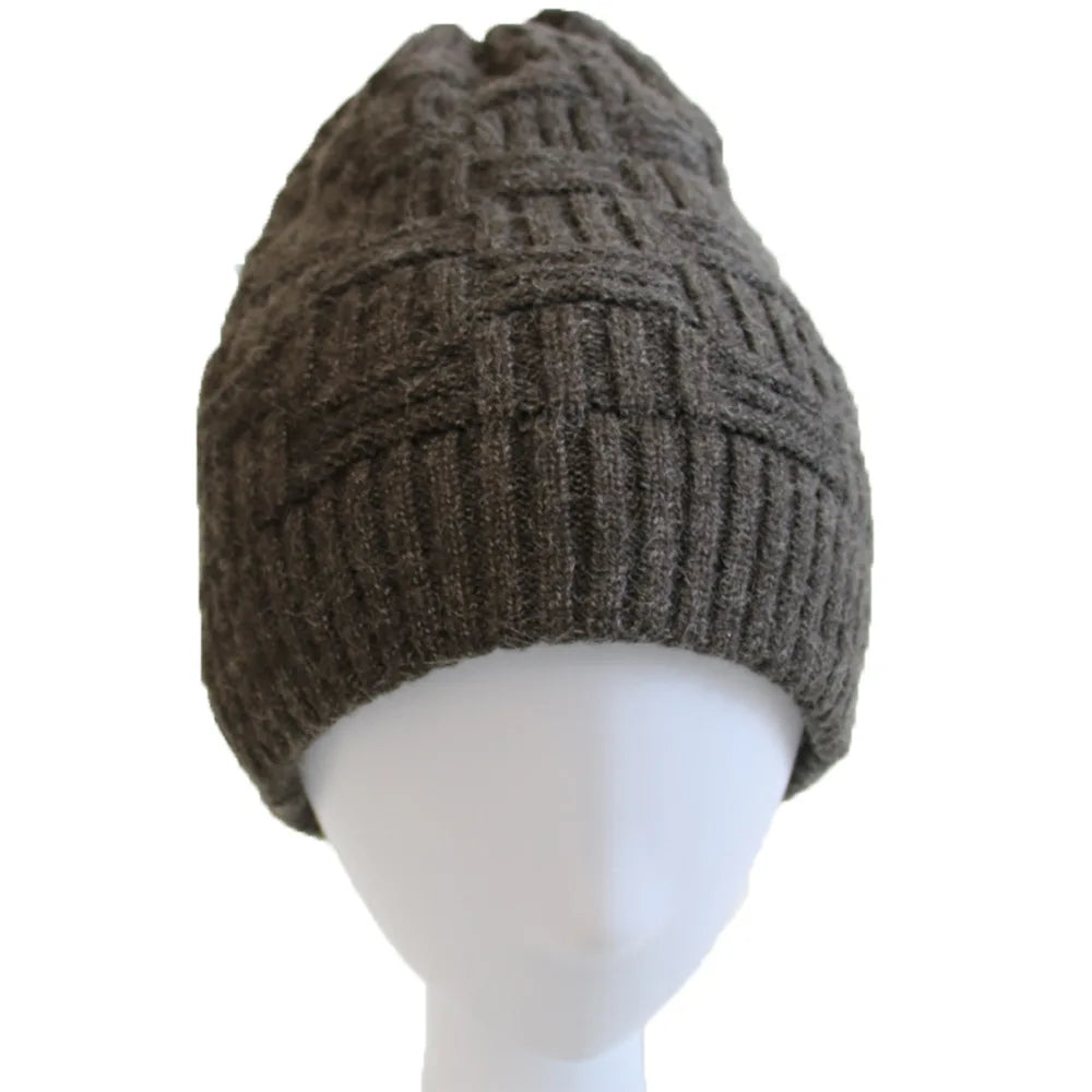 Lainey - USB Oplaadbare Verwarmde Knit Beanie voor Winter Buiten Activiteiten