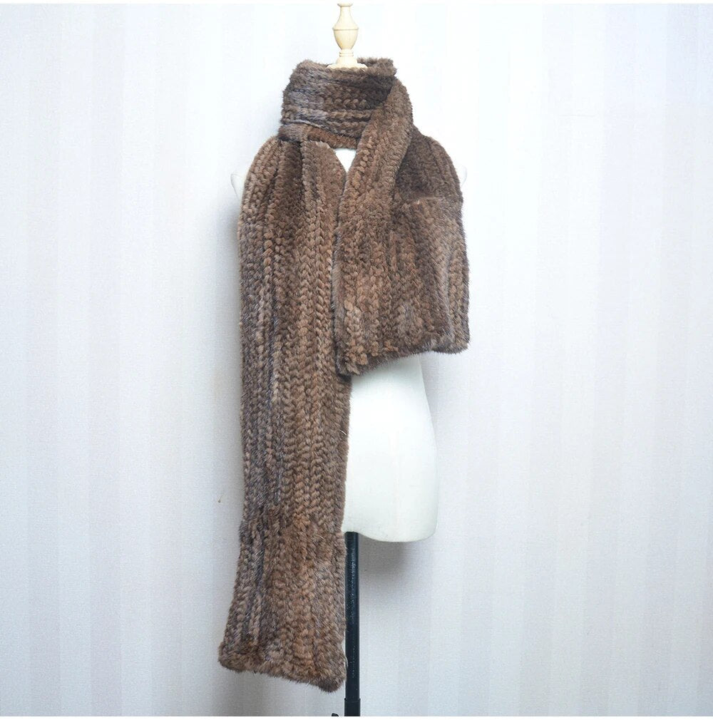 Conrad - Nertsbont Gebreide Wintersjaal - Luxueus Warm & Stijlvol