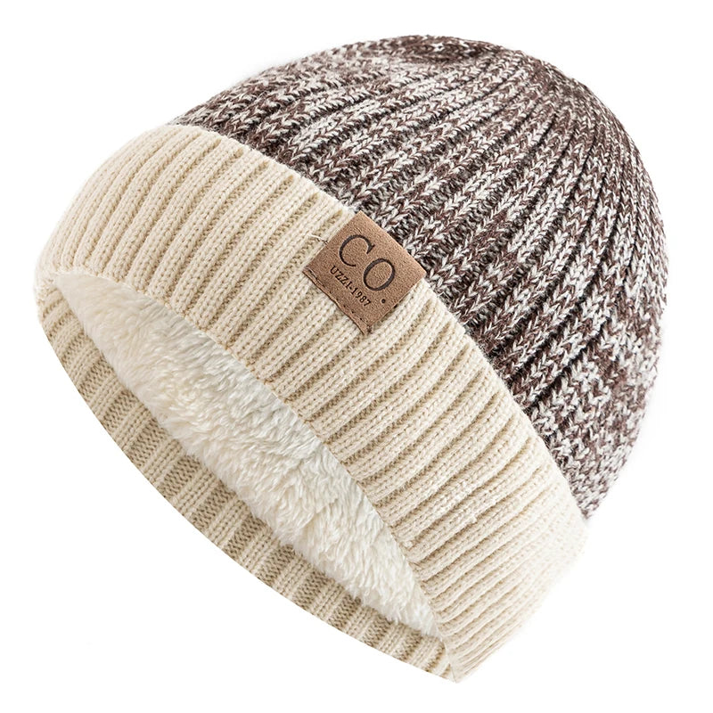 Finley - Vintage gebreide muts met zachte voering voor winterse warmte