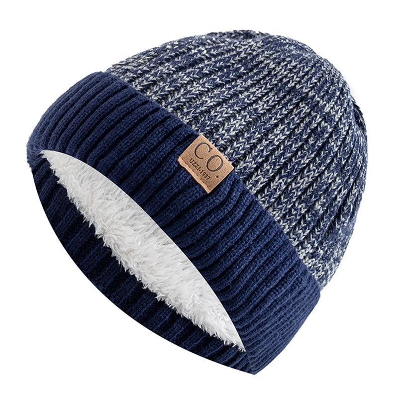 Finley - Vintage gebreide muts met zachte voering voor winterse warmte