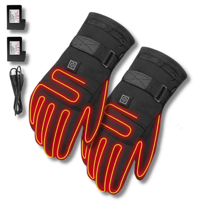 Nixon - Verwarmde waterdichte touchscreen handschoenen voor de winter