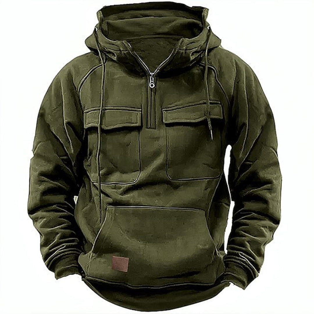 Daniel - Comfortabele herenhoodie van katoenmix voor casual kleding