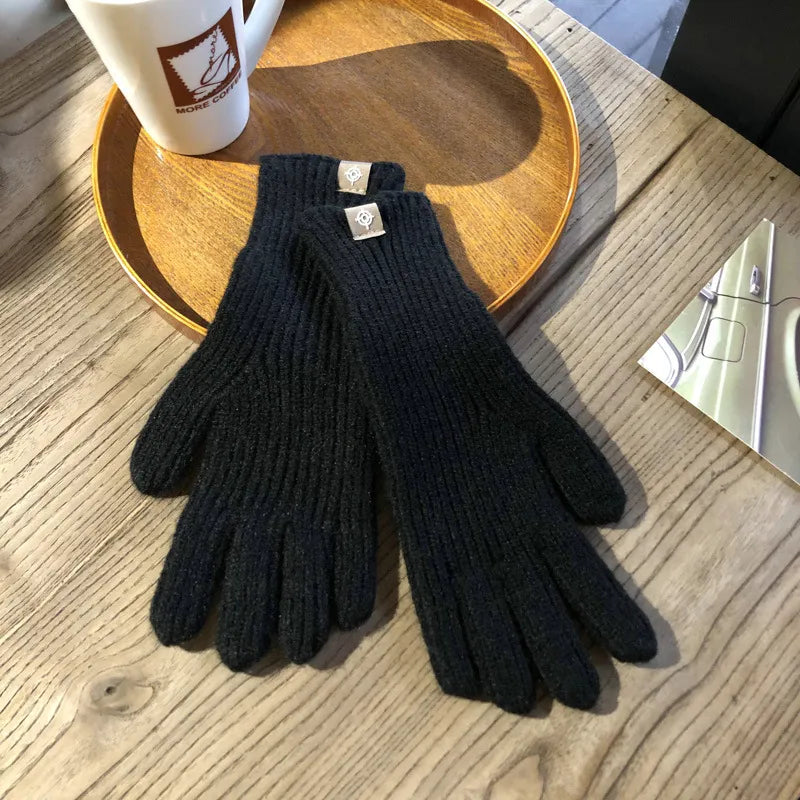 Anaya - Vrouwen Touchscreen Winterhandschoenen, Warm Katoen, Stijlvol