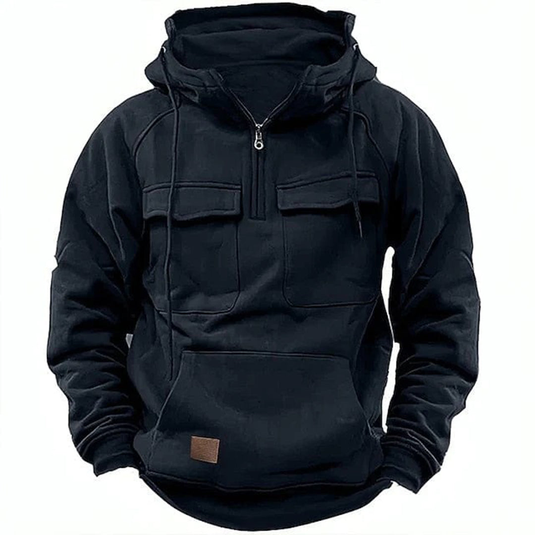 Daniel - Comfortabele herenhoodie van katoenmix voor casual kleding