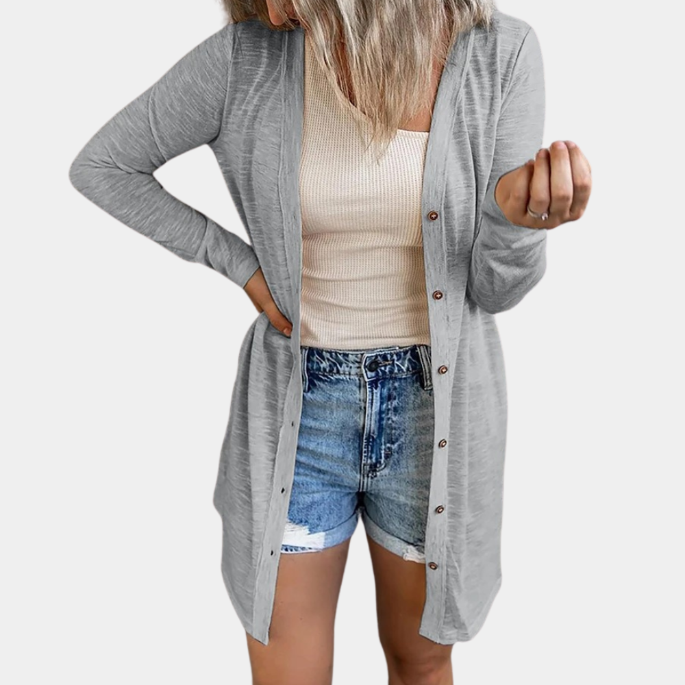 Lily - Dames lichtgewicht cardigan voor casual en slimme lagen