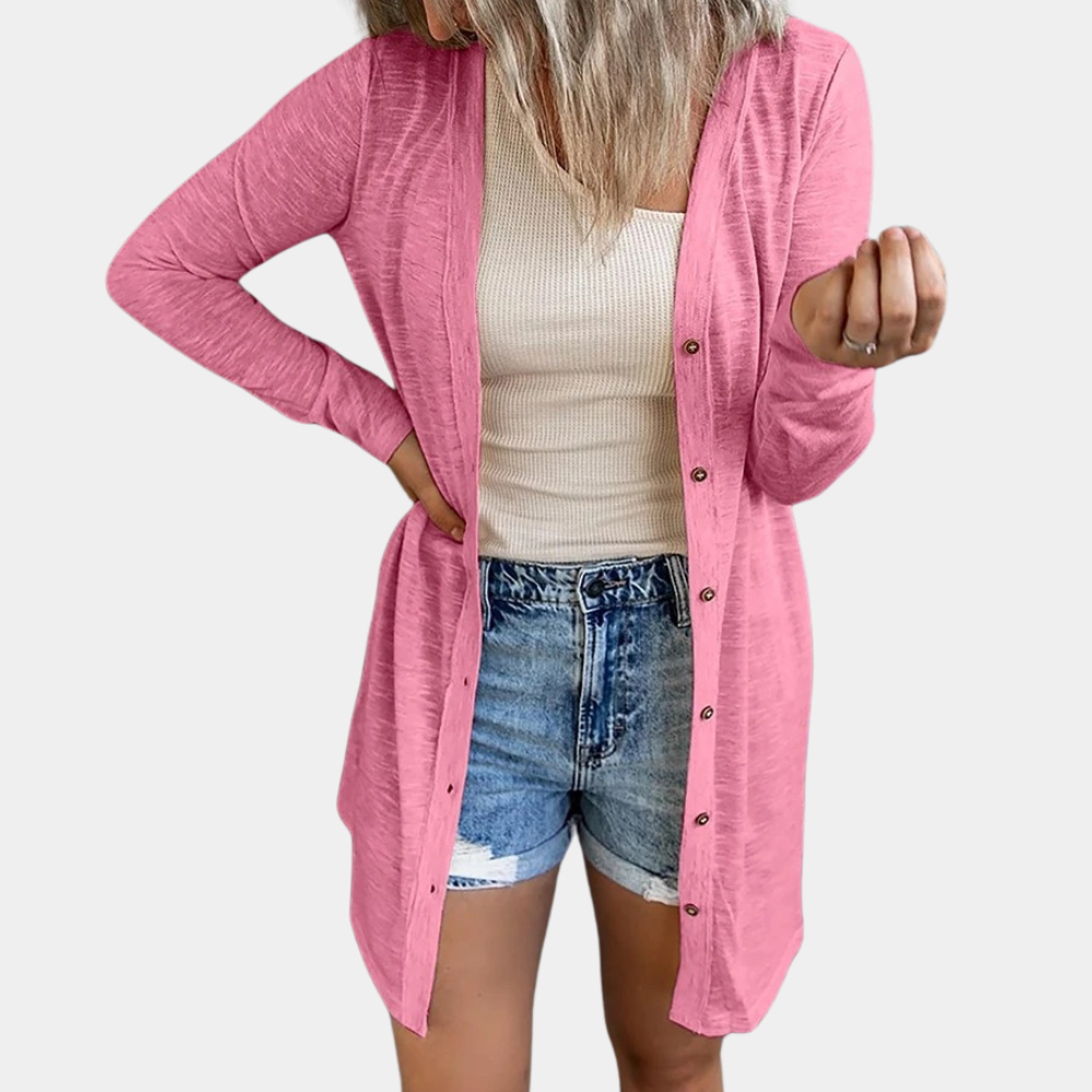 Lily - Dames lichtgewicht cardigan voor casual en slimme lagen