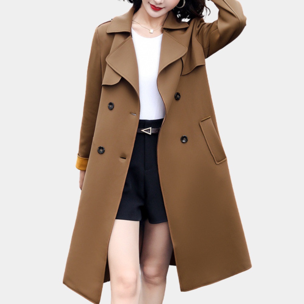 Renee - Elegante Trenchcoat voor dames in eersteklas comfortstof