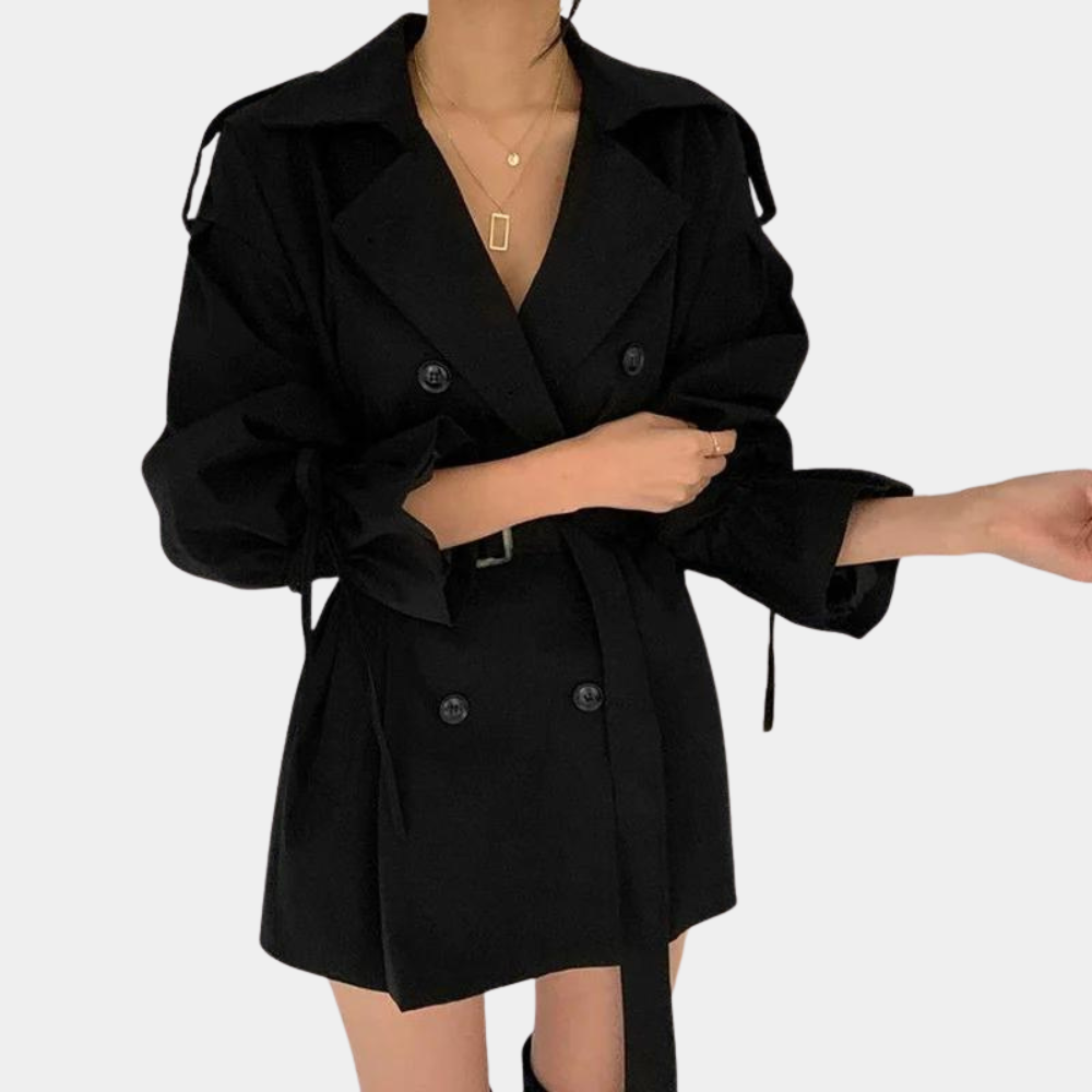 Stephanie - Stijlvolle dames Trench Coat voor alle seizoenen