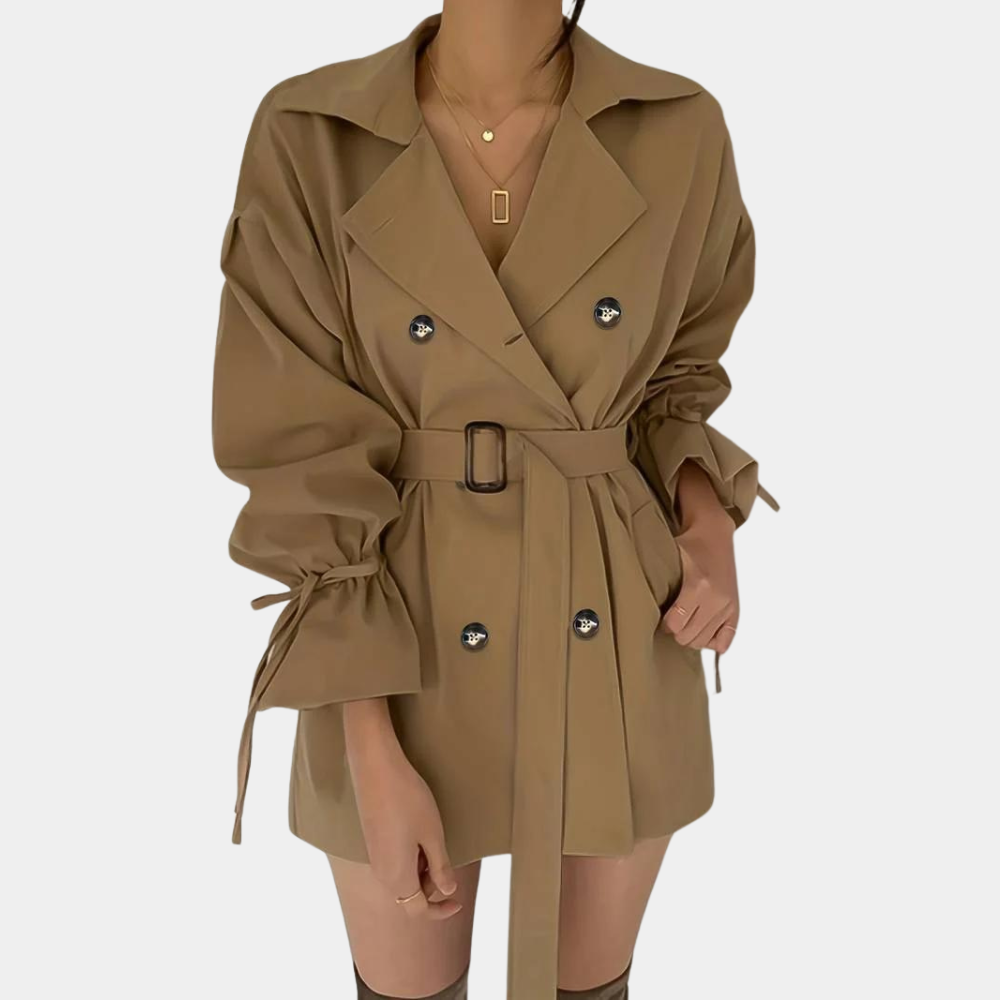 Stephanie - Stijlvolle dames Trench Coat voor alle seizoenen