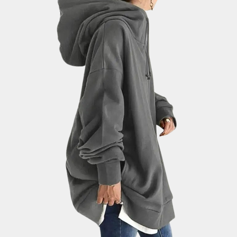 Marilyn - Lichtgewicht Zip-Up Hoodie voor dames met zacht polyester en elegante pasvorm