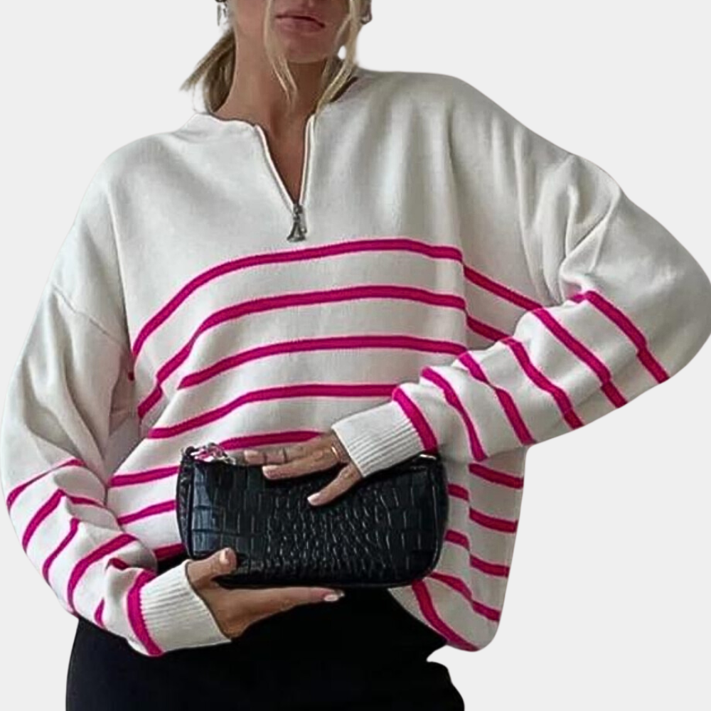 Livia - Casual Gestreepte Sweater voor Vrouwen voor Knus Comfort