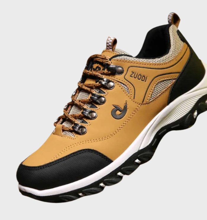 Millan - duurzame sportieve heren veterschoenen, waterdicht, outdoor, orthopedische sneakers