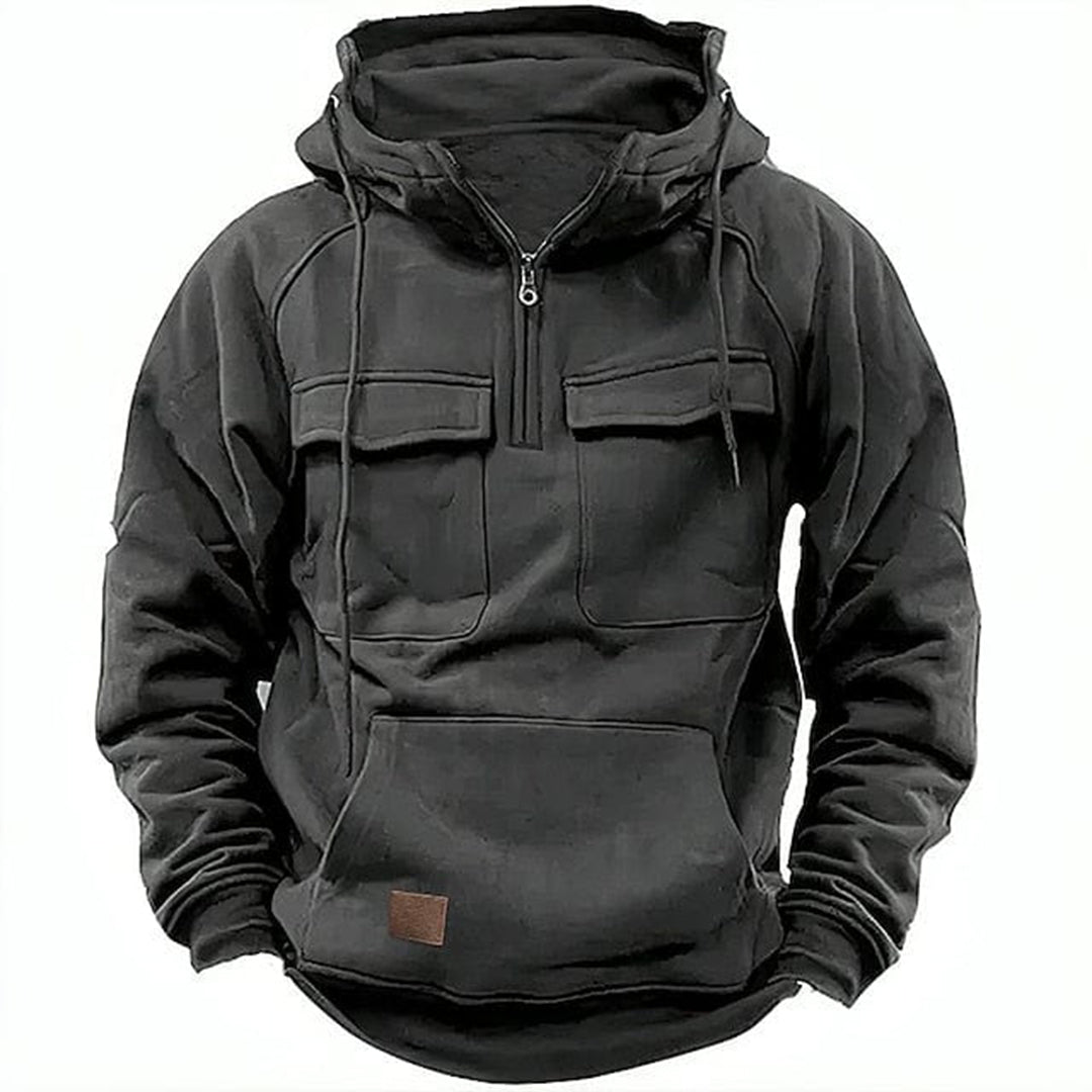 Daniel - Comfortabele herenhoodie van katoenmix voor casual kleding