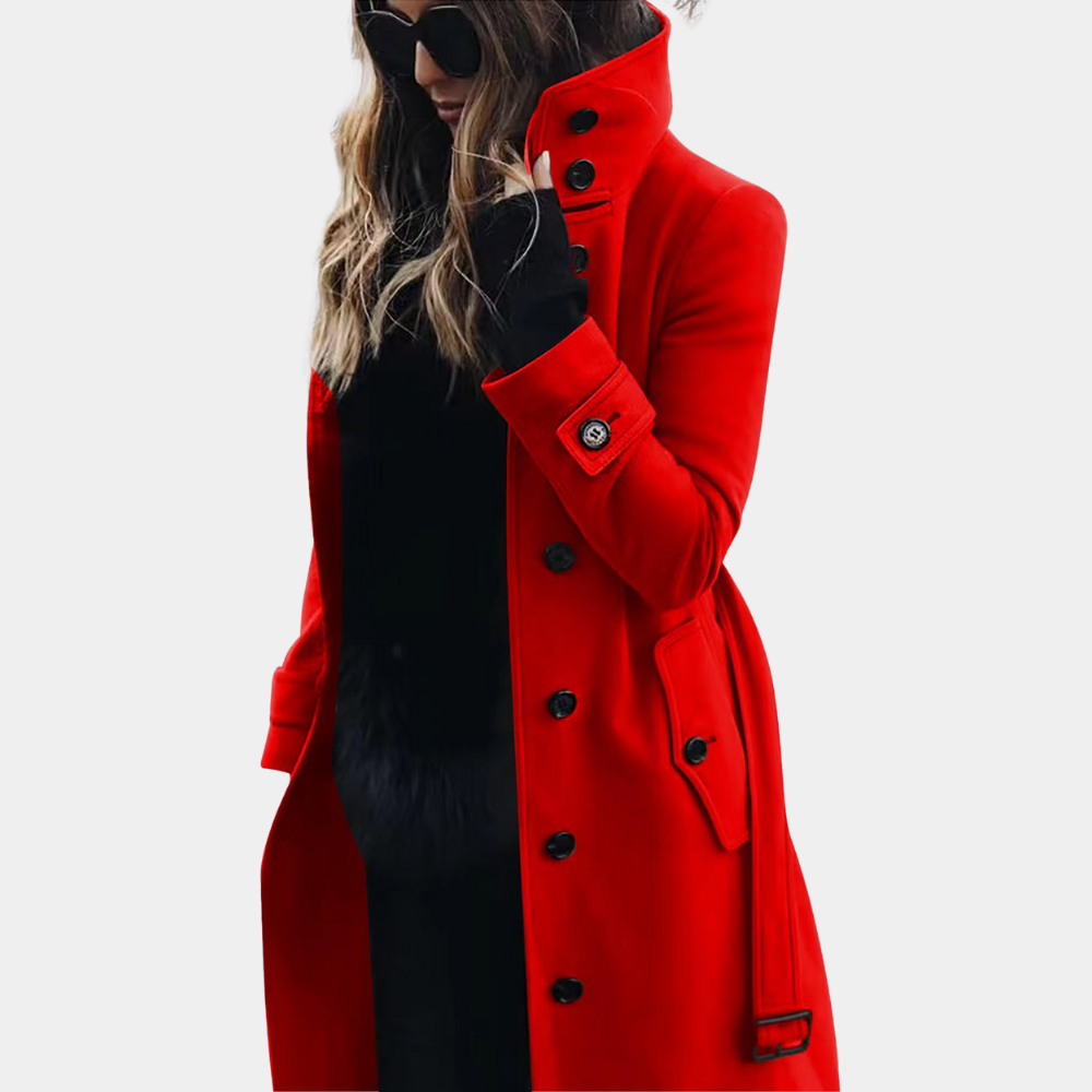 Nellie - Stijlvolle Dames Trenchcoat voor de Winter