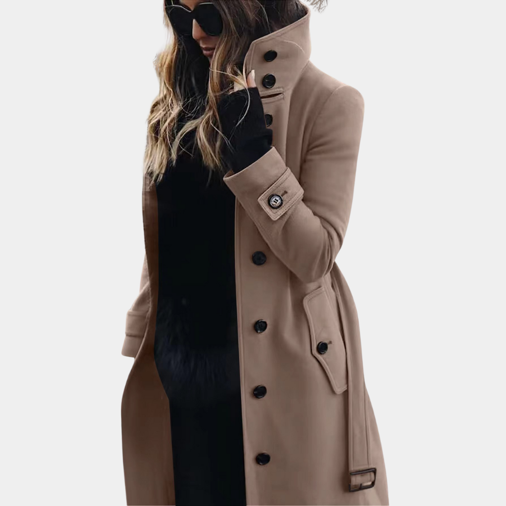 Nellie - Stijlvolle Dames Trenchcoat voor de Winter