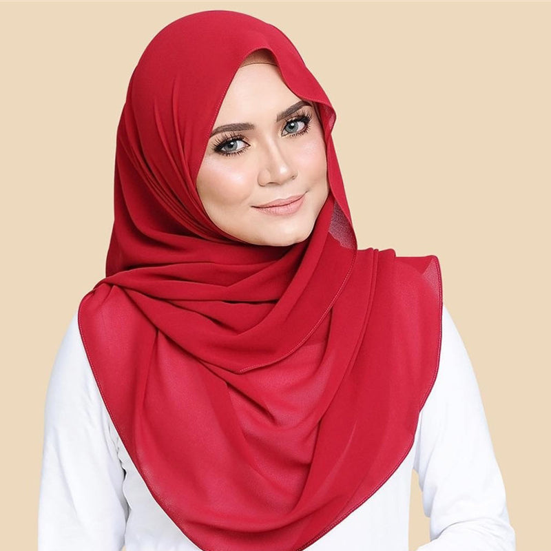 Helena - Luxx Chiffon Hijab - Ultrazachte & luchtige hoofddoek voor alle seizoenen