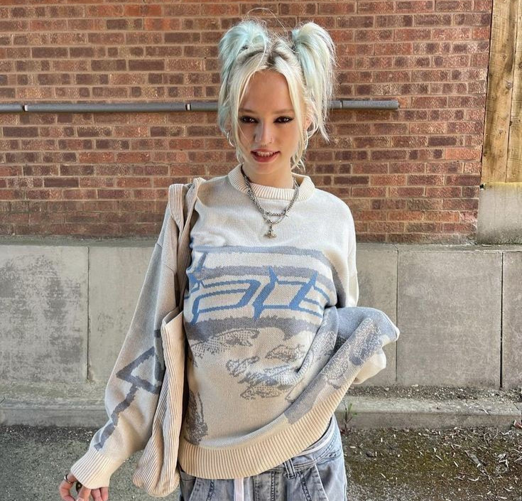 Nancy - Oversized Warme Streetwear Trui