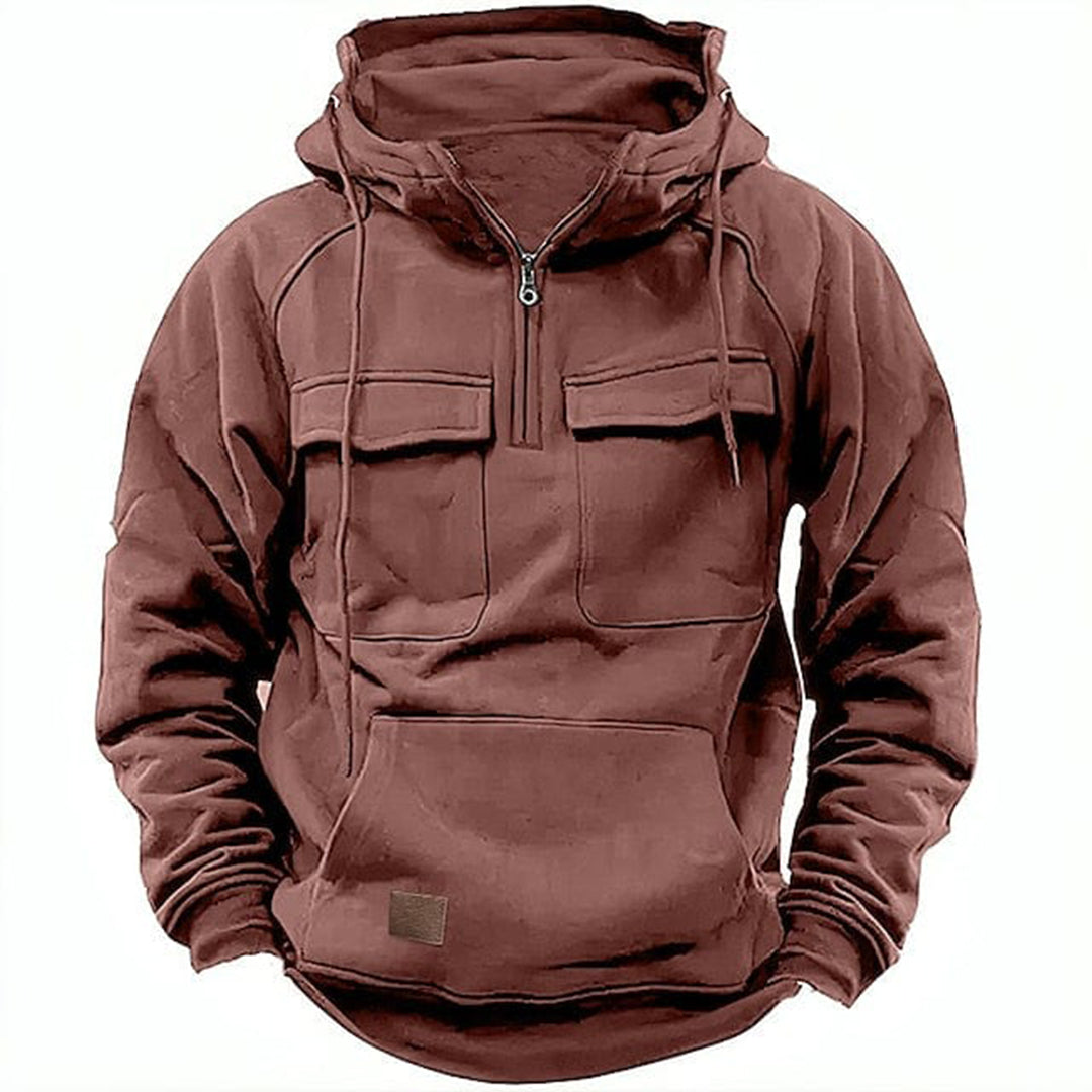 Daniel - Comfortabele herenhoodie van katoenmix voor casual kleding