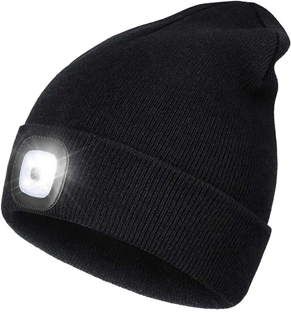 Ellianna - Unisex Warme LED muts met licht voor buitenactiviteiten