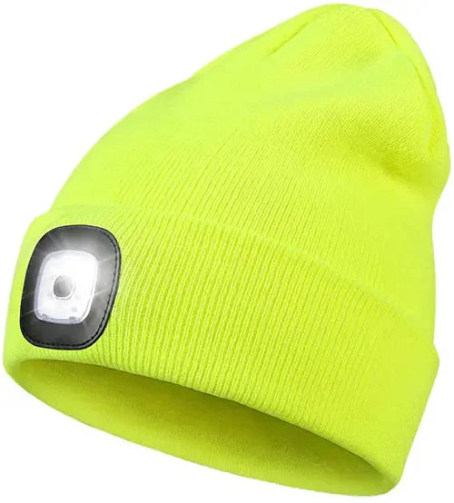 Ellianna - Unisex Warme LED muts met licht voor buitenactiviteiten